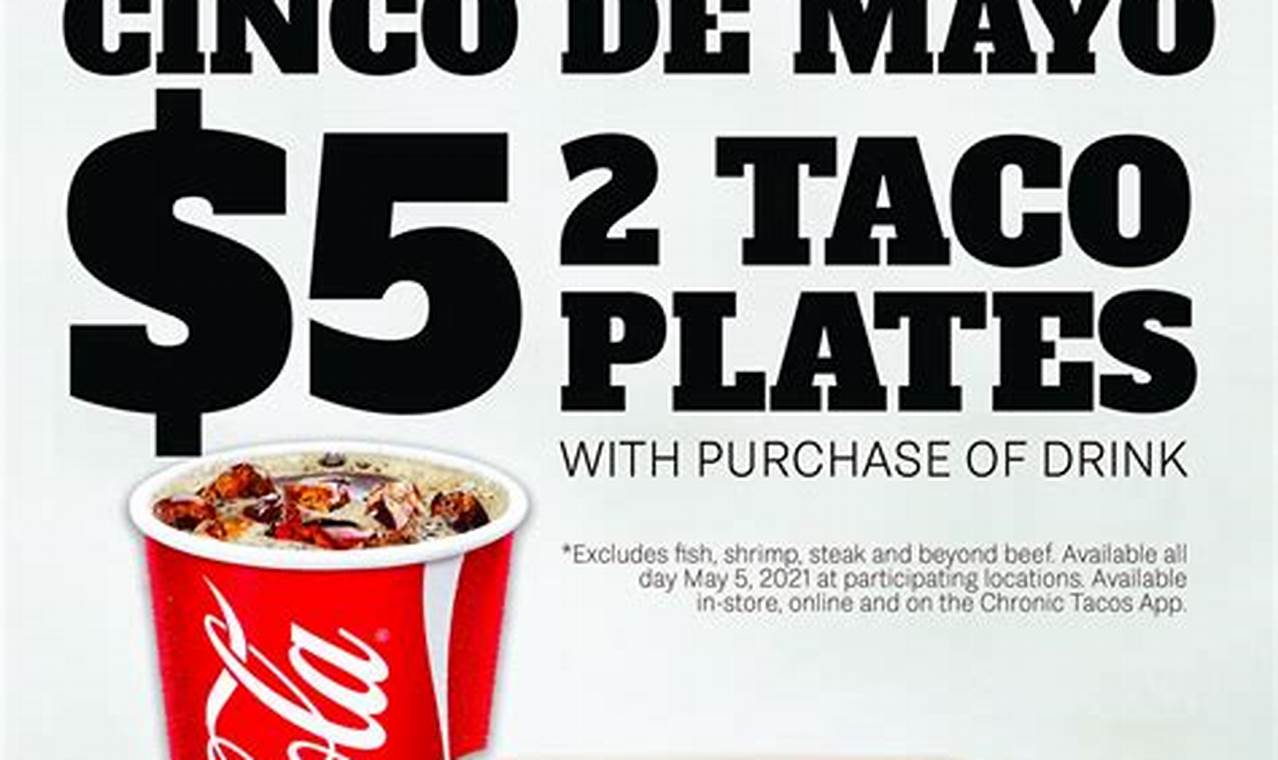 Cinco De Mayo Deals 2024