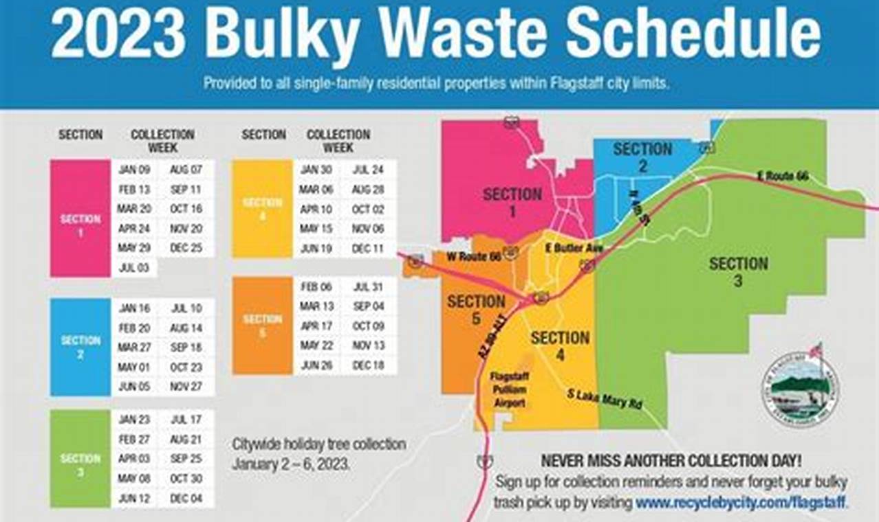 City Of Phoenix Bulk Trash Schedule 2024 Planner