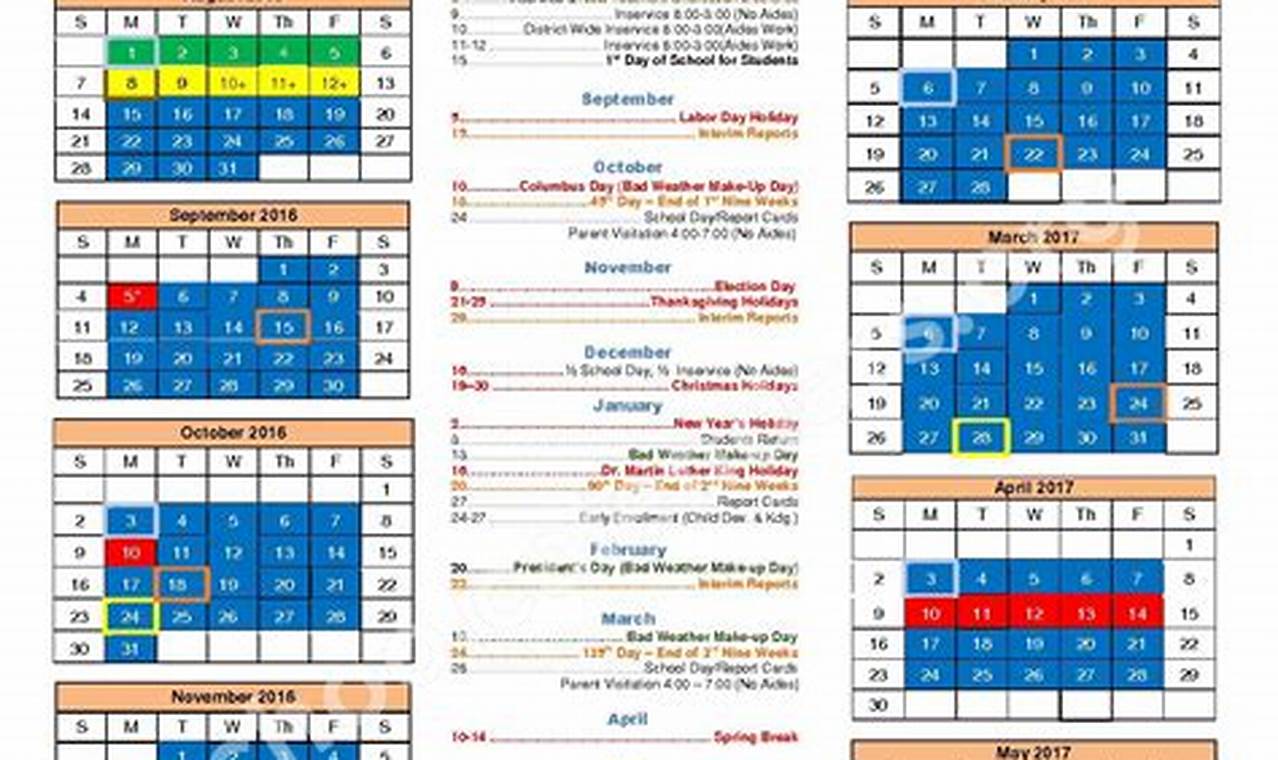Clarendon Day 2024 Schedule