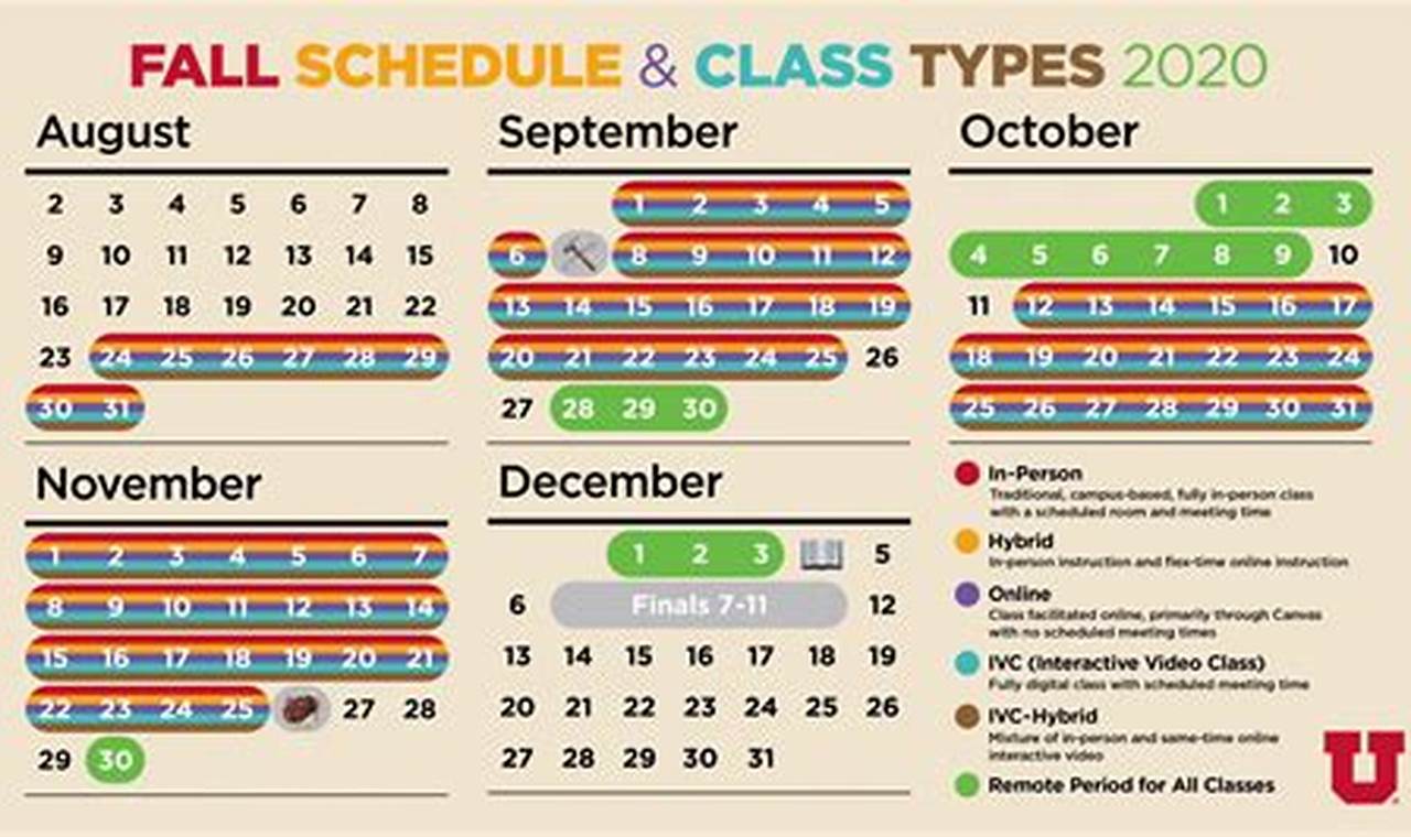 Class Schedule Fall 2024