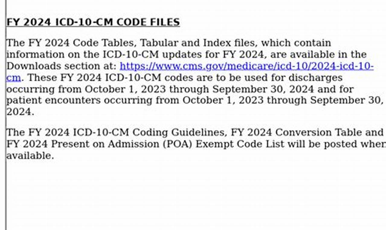 Cms Poa Exempt List 2024
