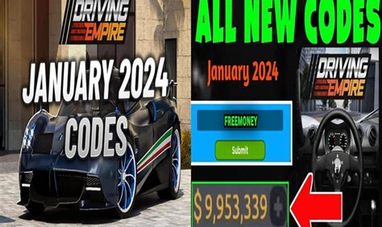 Codes For Driving Empire 2024