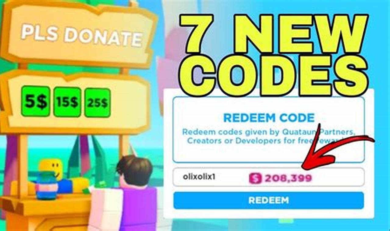 Codes For Please Donate On Roblox 2024