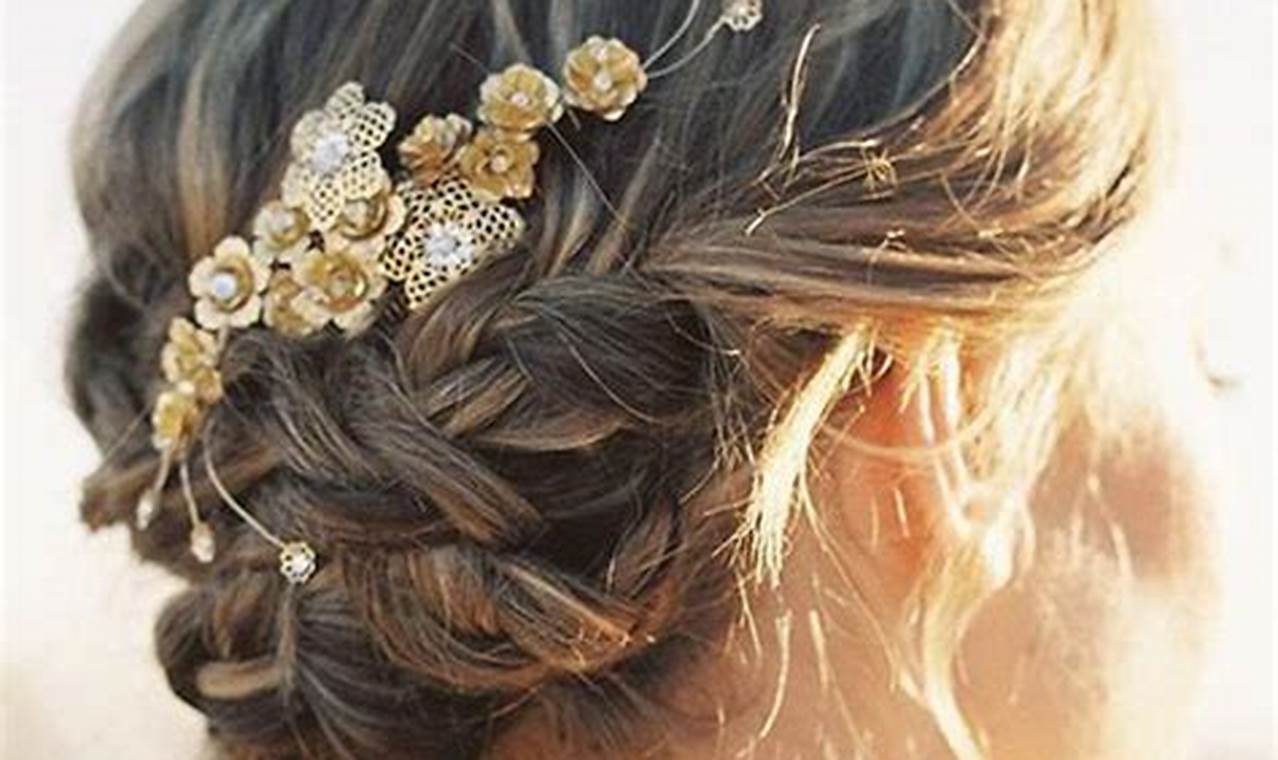 Coiffure Mariage Avec Un Carré Plongeant