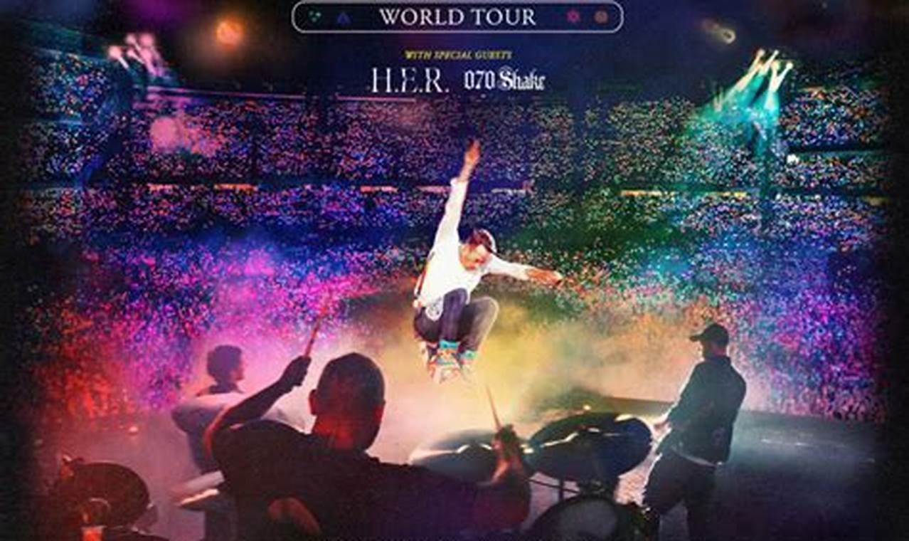 Coldplay Tour 2024 Rose Bowl