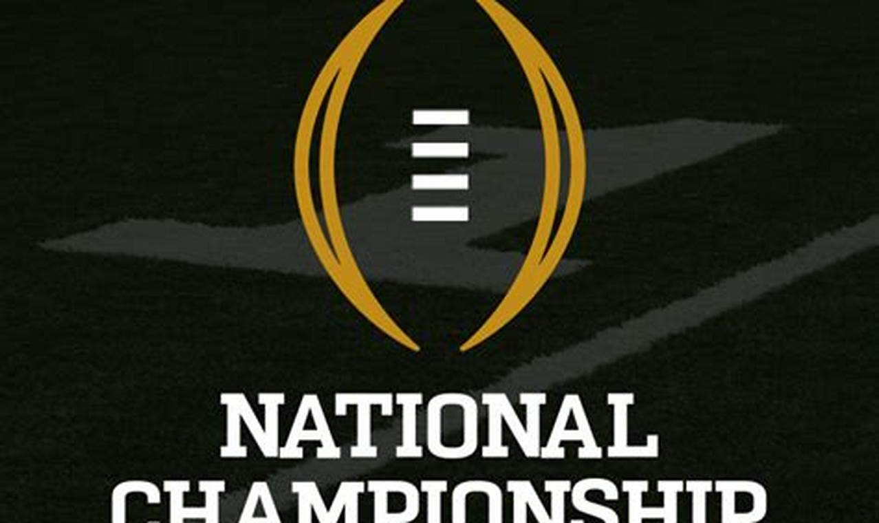 College Football Championship 2024 Tv Channel