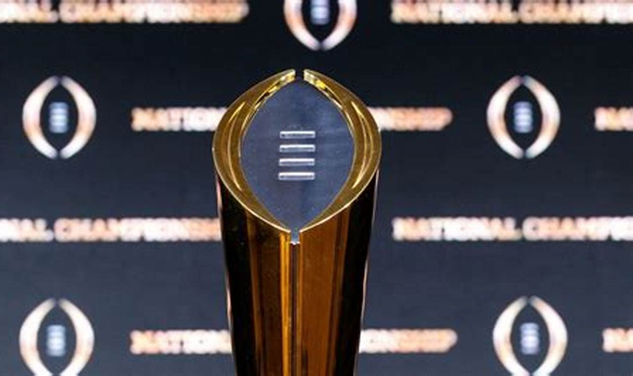 College Football Playoff 2024 Schedule