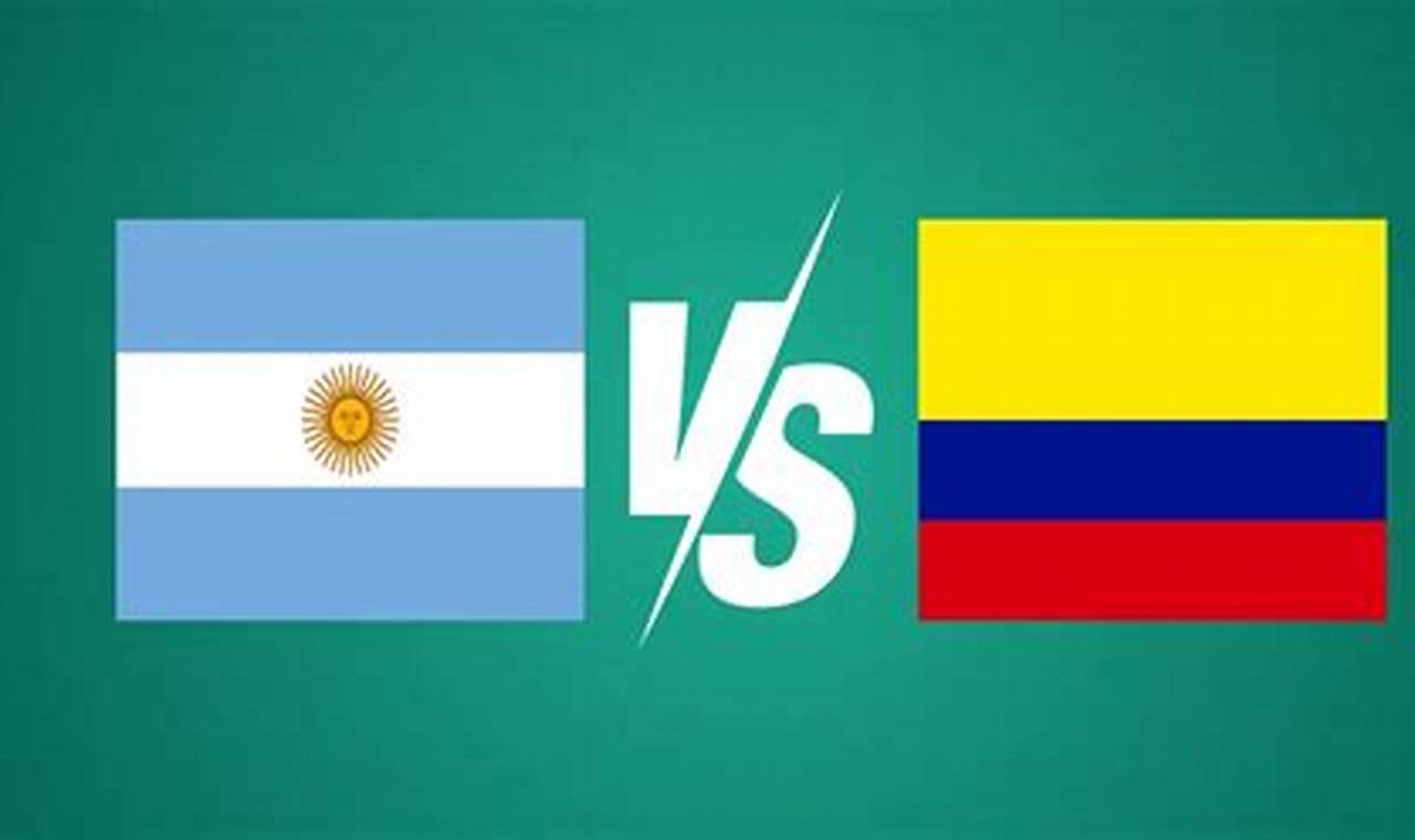 Colombia Vs Argentina 2024