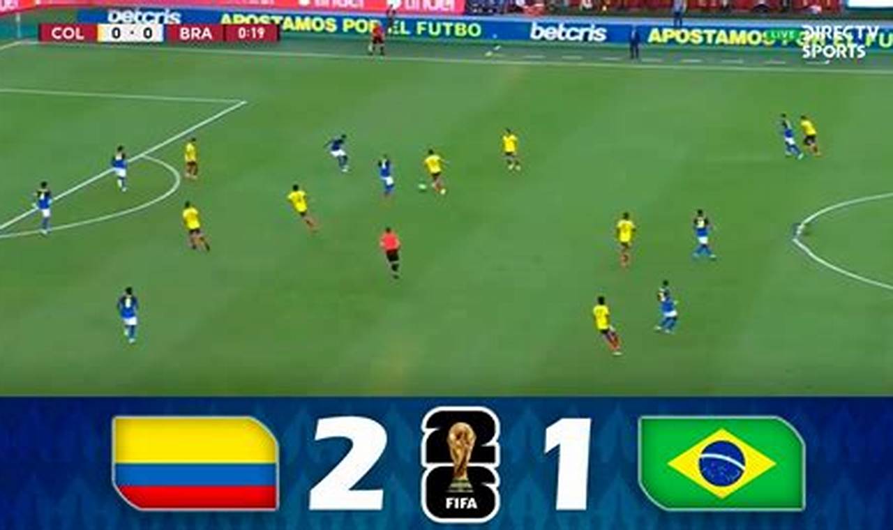 Colombia Vs Brasil 2024 Eliminatorias