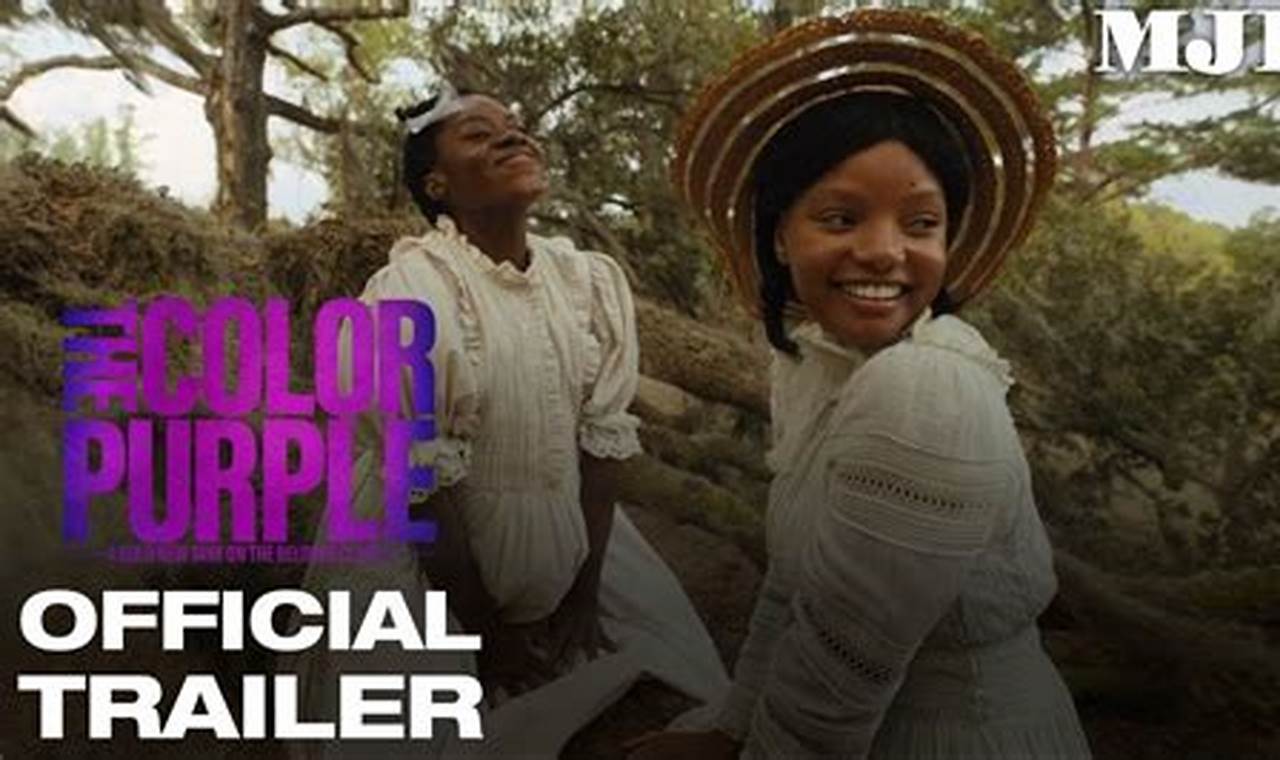 Color Purple Trailer 2024