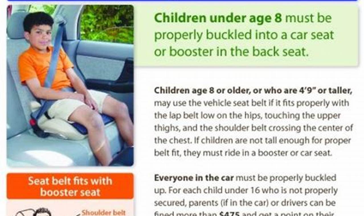 Colorado Car Seat Laws 2024