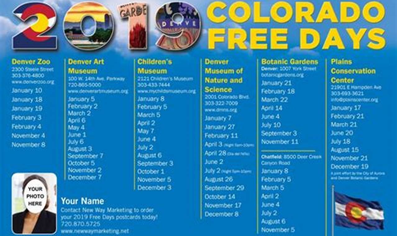 Colorado Free Days 2024