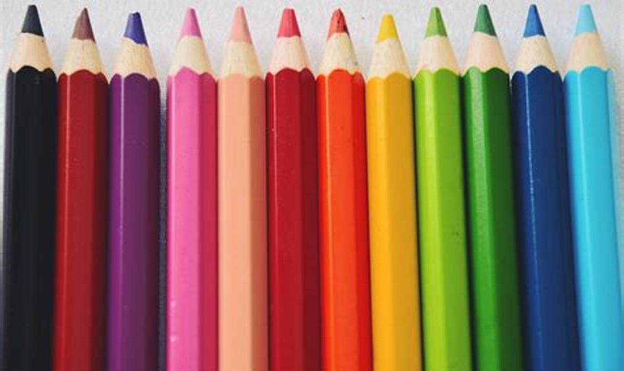 Colored Graphite Pencils: A Spectrum of Vibrant Expression
