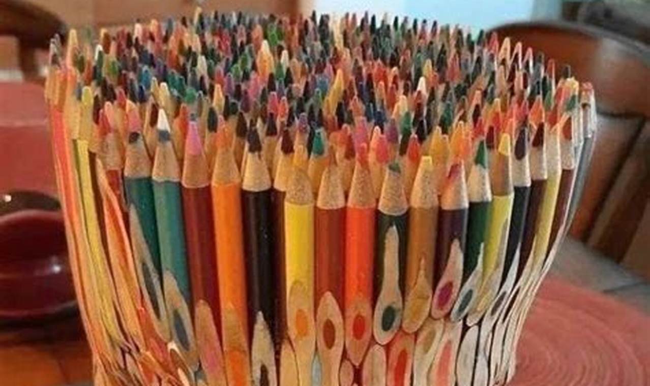 Colored Pencil Carving: A Unique and Creative Art Form