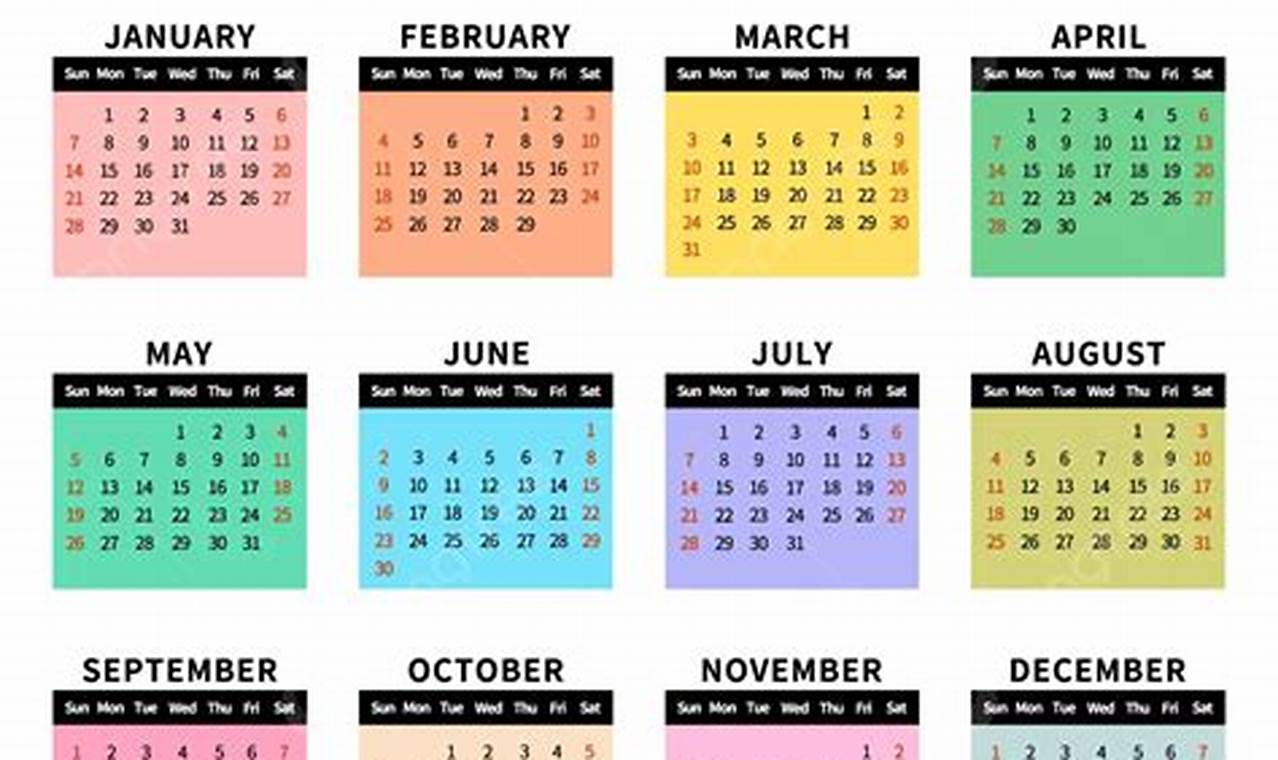 Colorful April 2024 Calendar Google Chrome