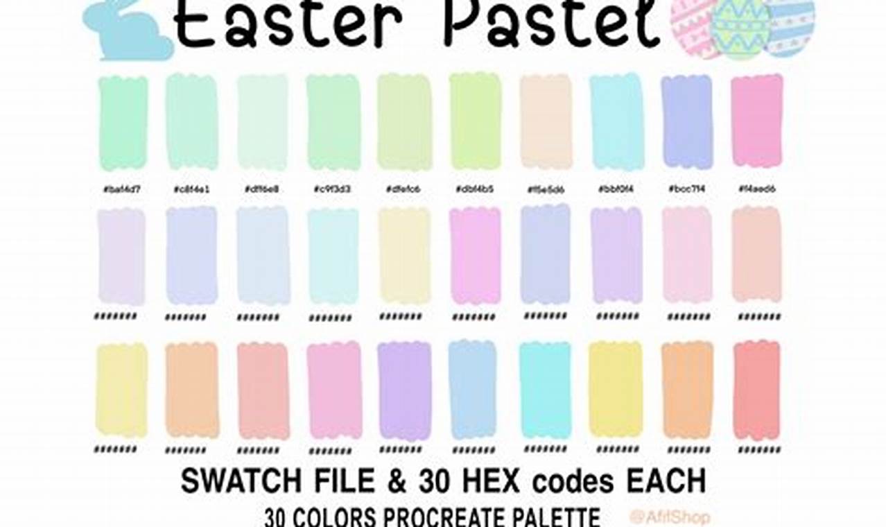 Colors For Easter 2024