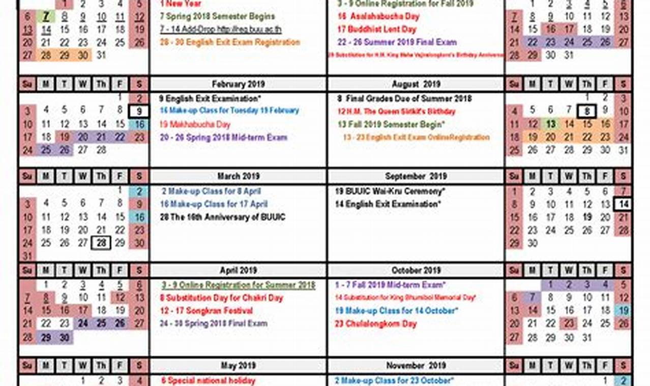 Columbia Academic Calendar Fall 2024