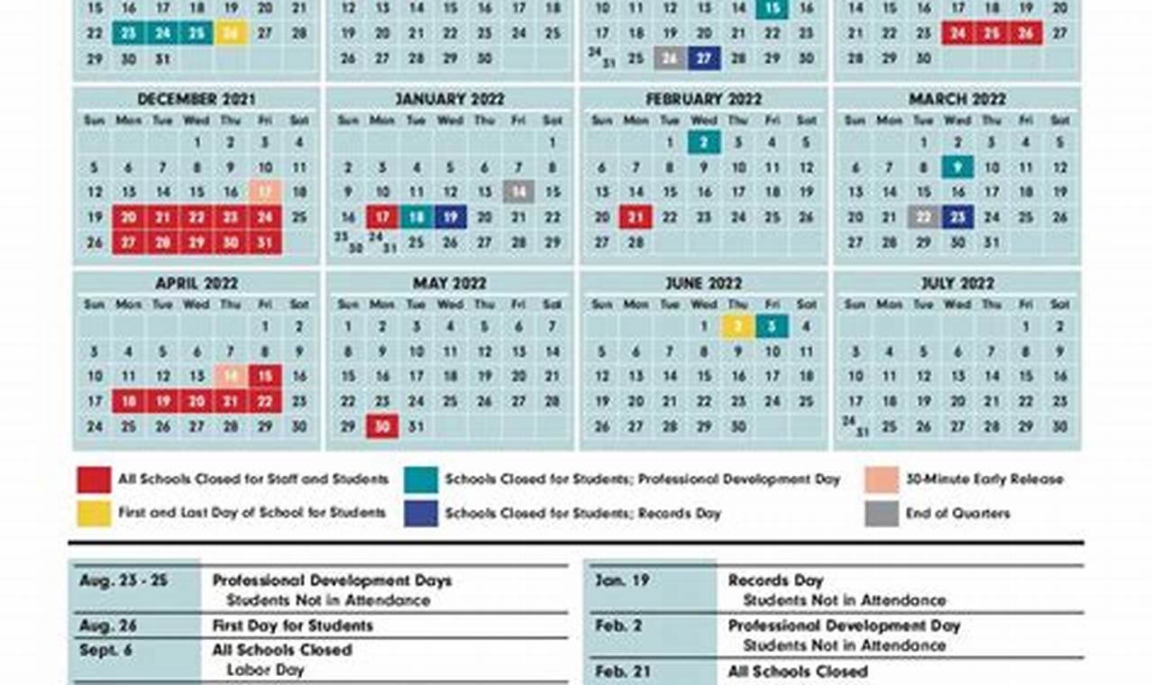Columbus City Schools Calendar 21-22