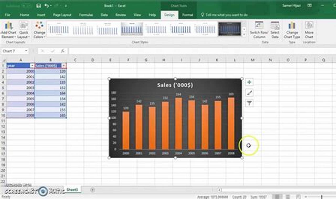 Create and Customize a Column Chart in Excel 365: A Comprehensive Guide