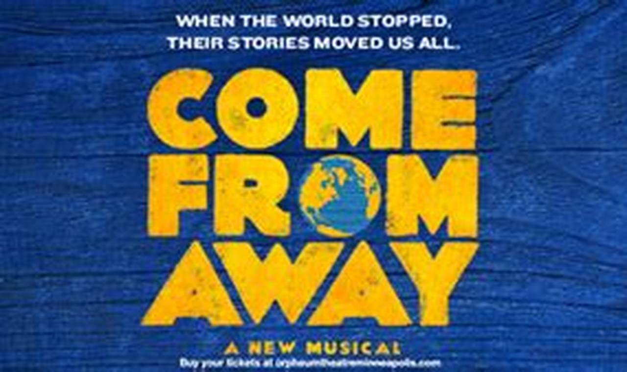 Come From Away Tickets 2024