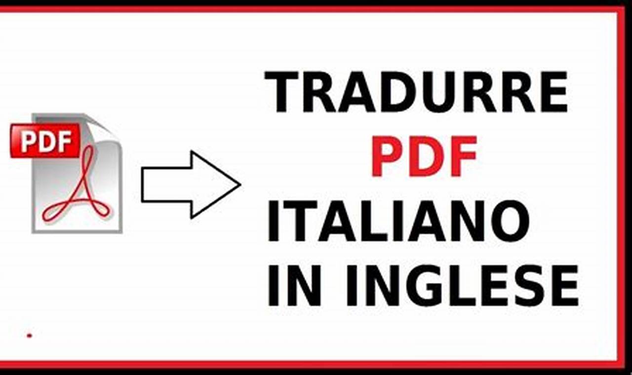 Come Tradurre Un Libro In Pdf Dall'Inglese All'Italiano