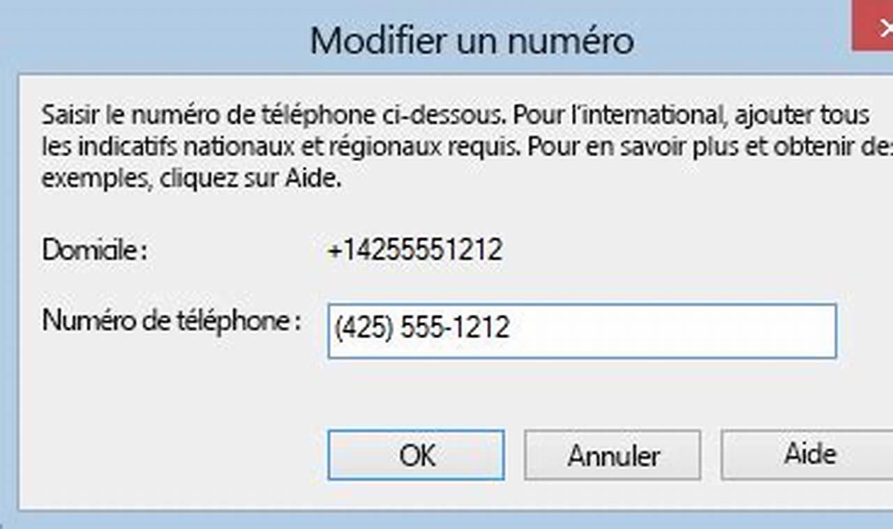 Comment Écrire Un Numéro De Téléphone Français En Anglais