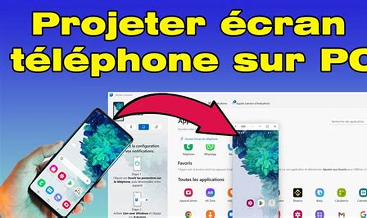 Comment Afficher L'Écran De Mon Téléphone Sur Mon Ordinateur