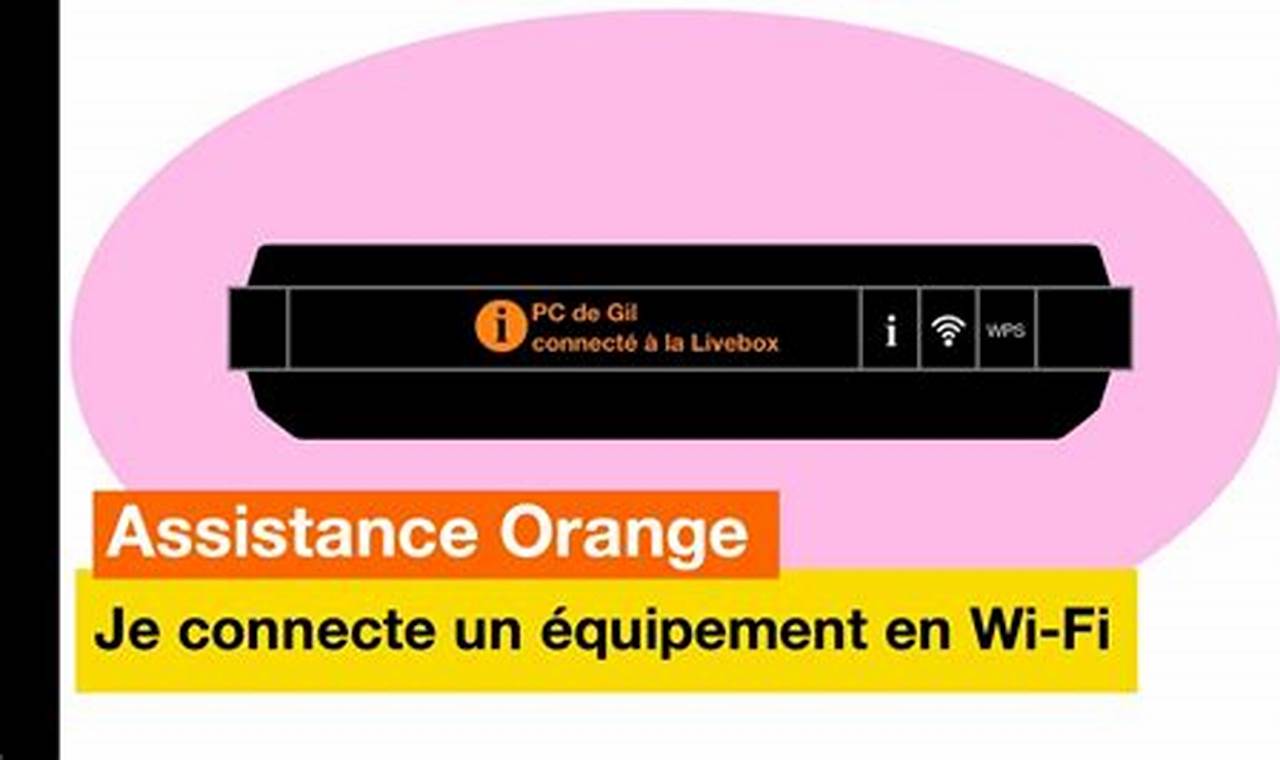 Comment Connecter Un Téléphone Portable En Wifi Orange