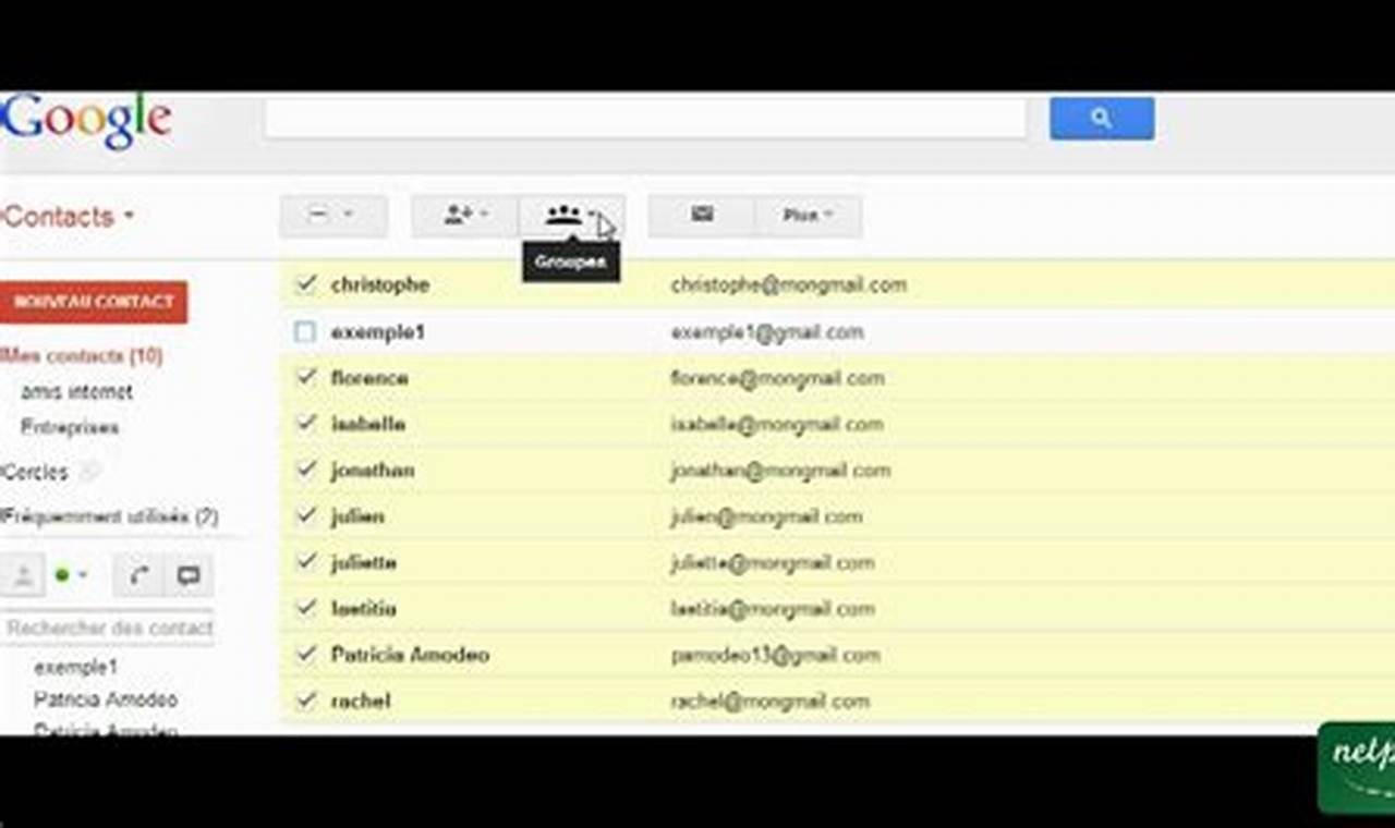 Comment Importer Mes Contacts Gmail Sur Mon Téléphone