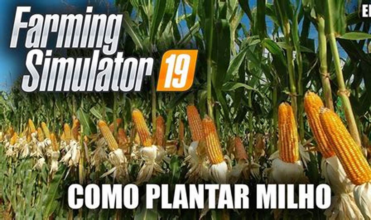 Como Plantar Milho No Farming Simulator 2019