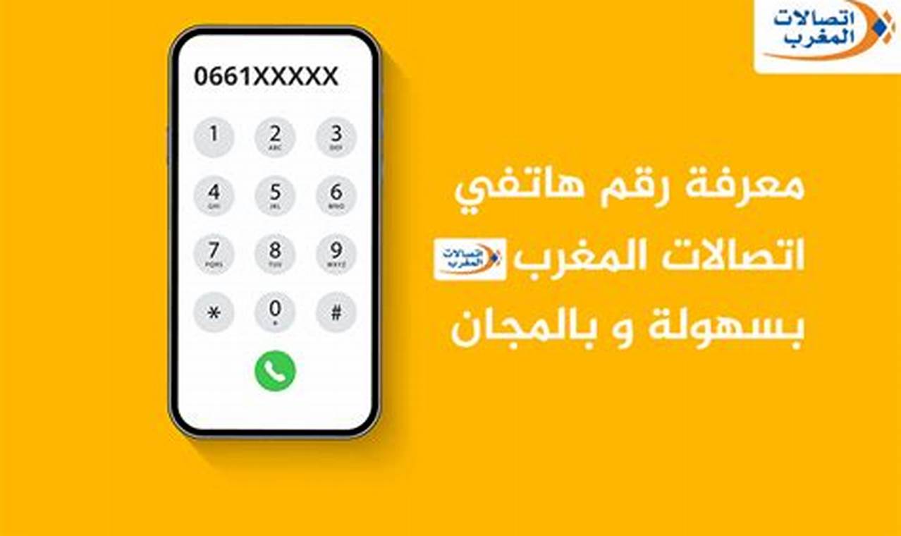 Connaître Son Numéro De Téléphone Fixe Maroc Telecom