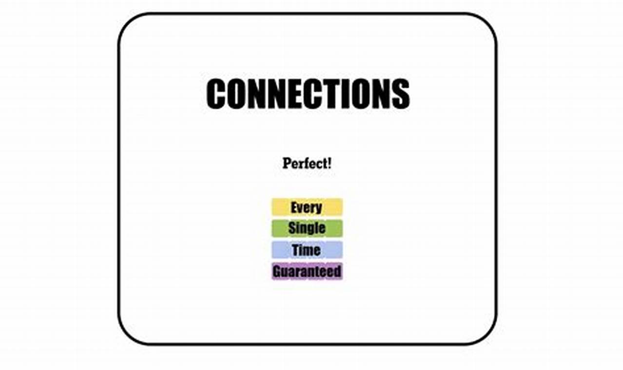 Connections September 20 2024