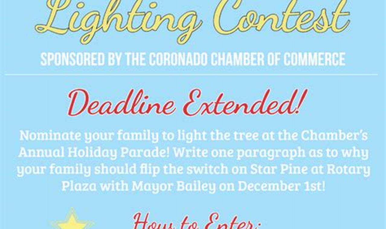 Coronado Tree Lighting 2024
