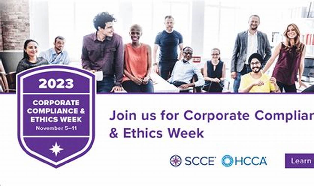 Corporate Compliance And Ethics Week 2024