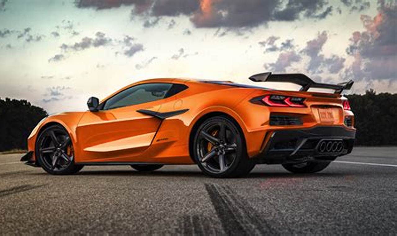 Corvette Orange 2024
