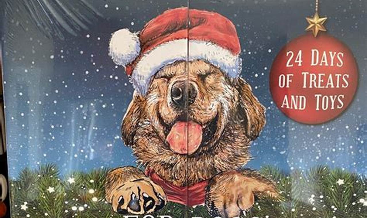 Costco Dog Christmas Advent Calendar