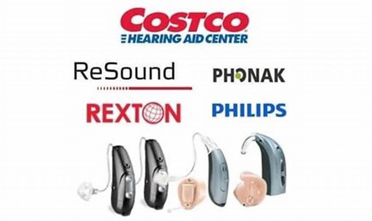 Costco Hearing Aids Brands 2024