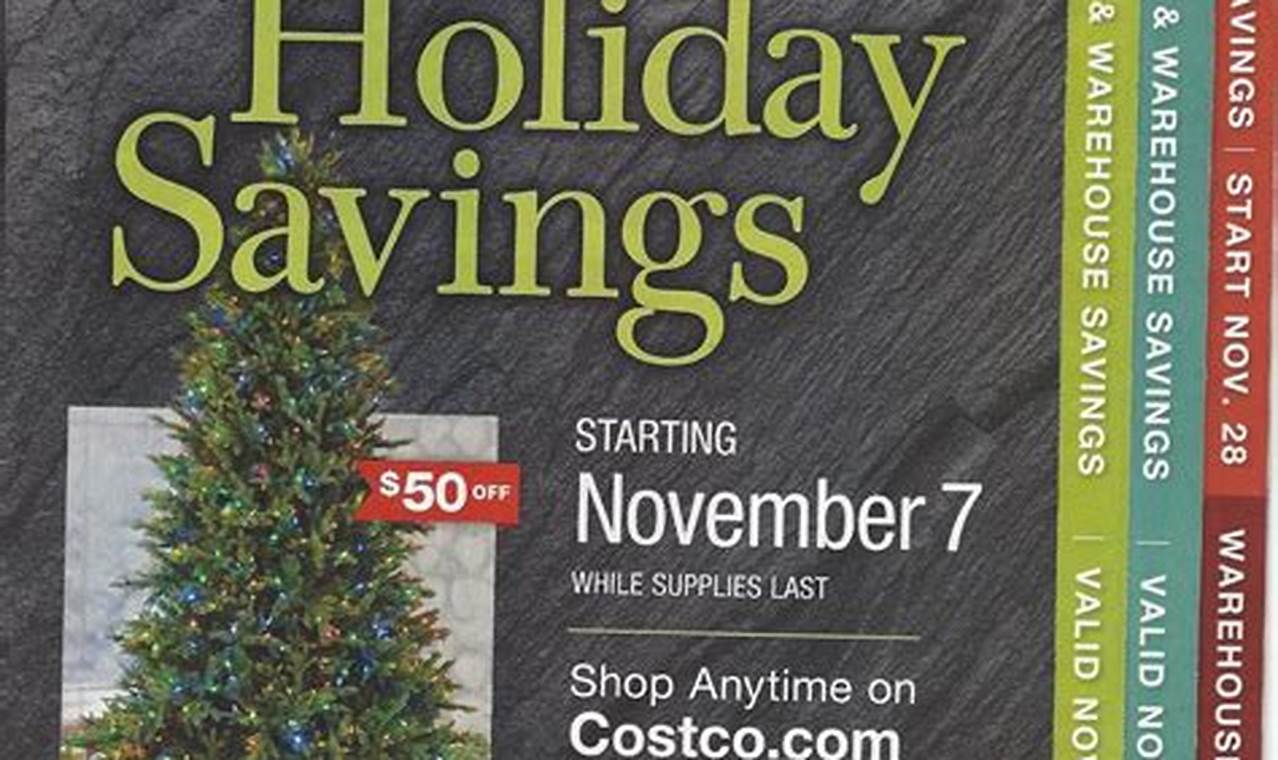 Costco Holiday Savings 2024