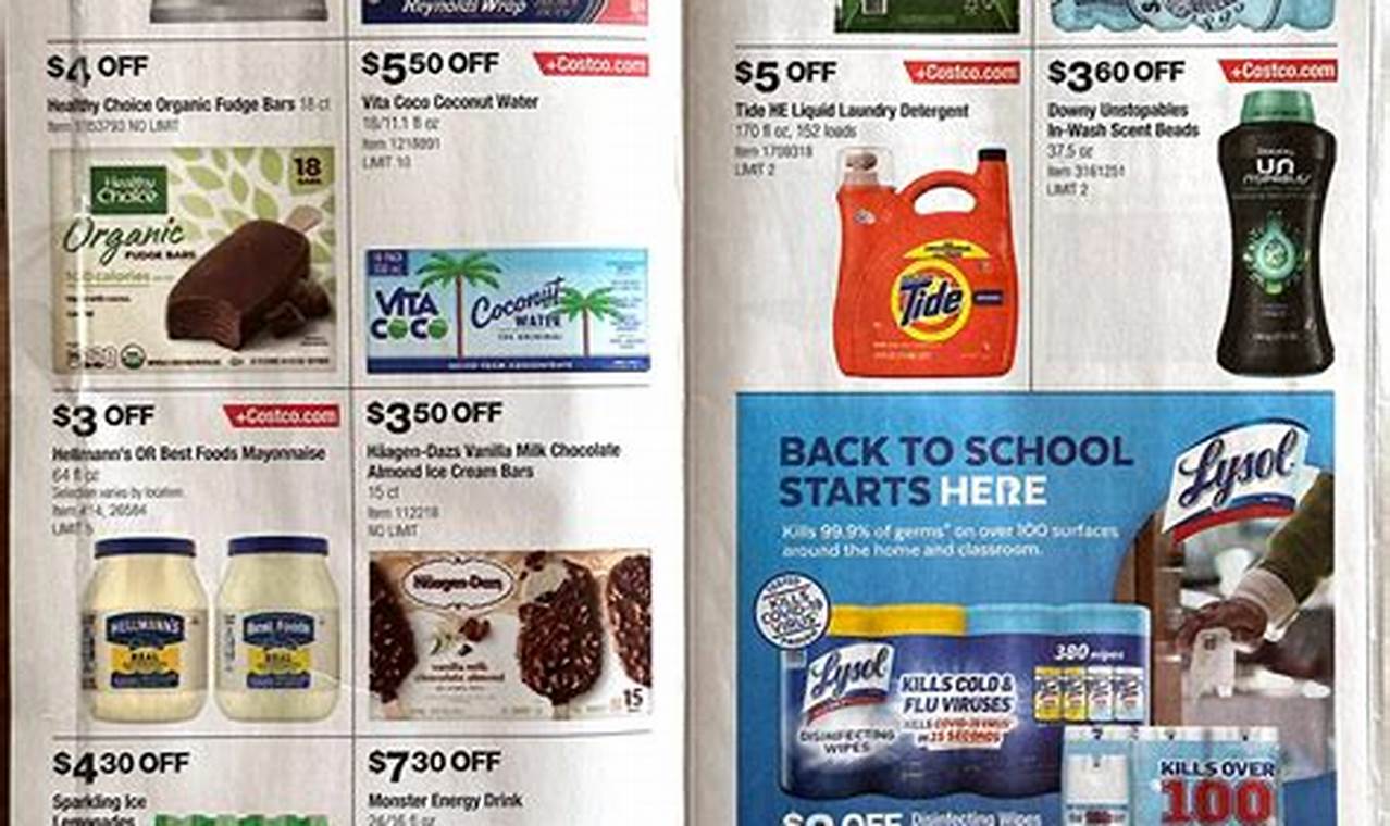 Costco July 2024 Coupon Book