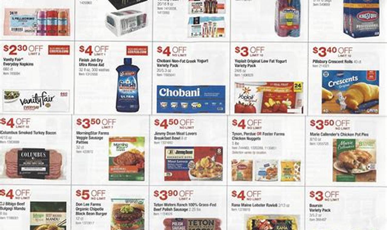 Costco March 2024 Coupon Book
