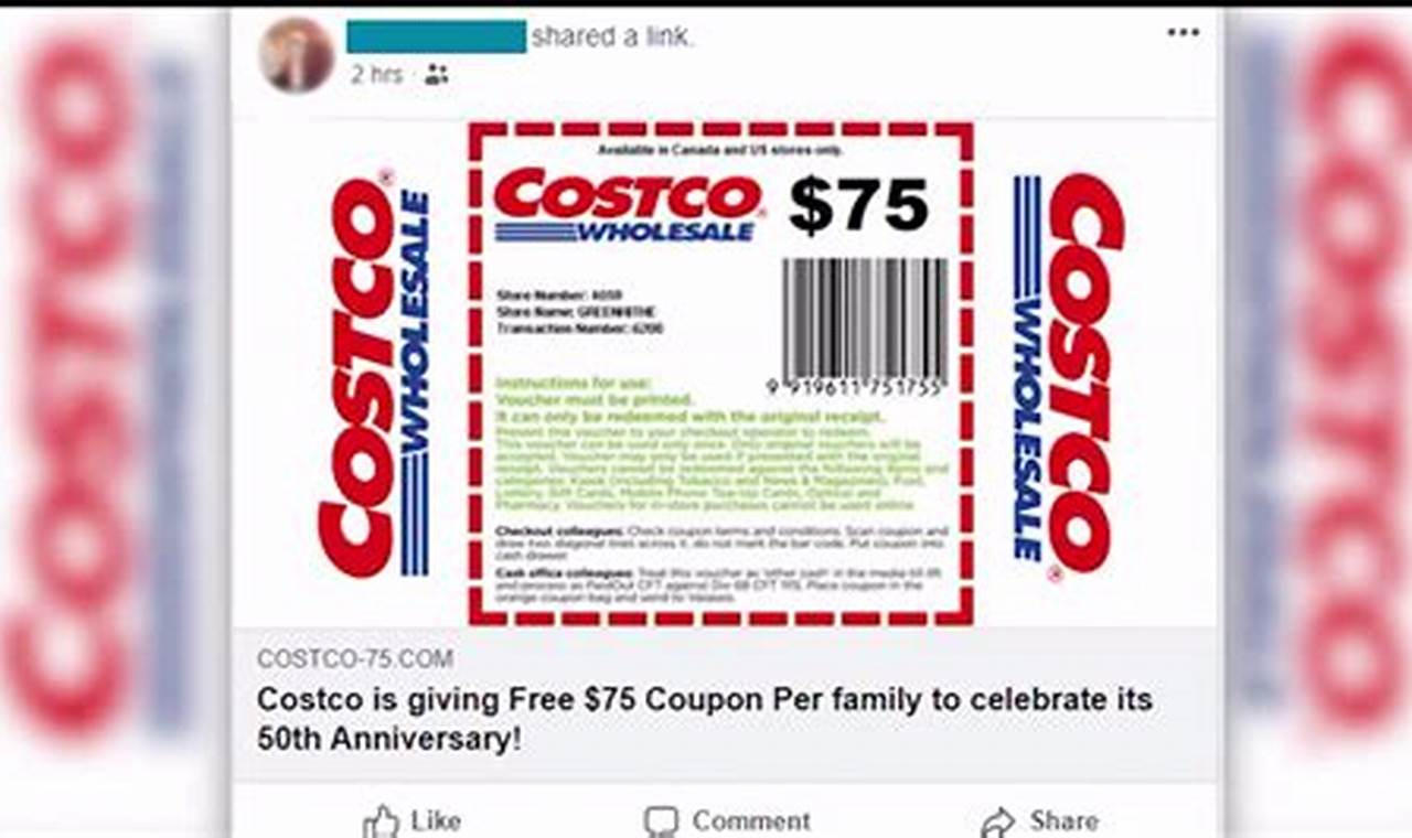 Costco Membership Promo Code April 2024