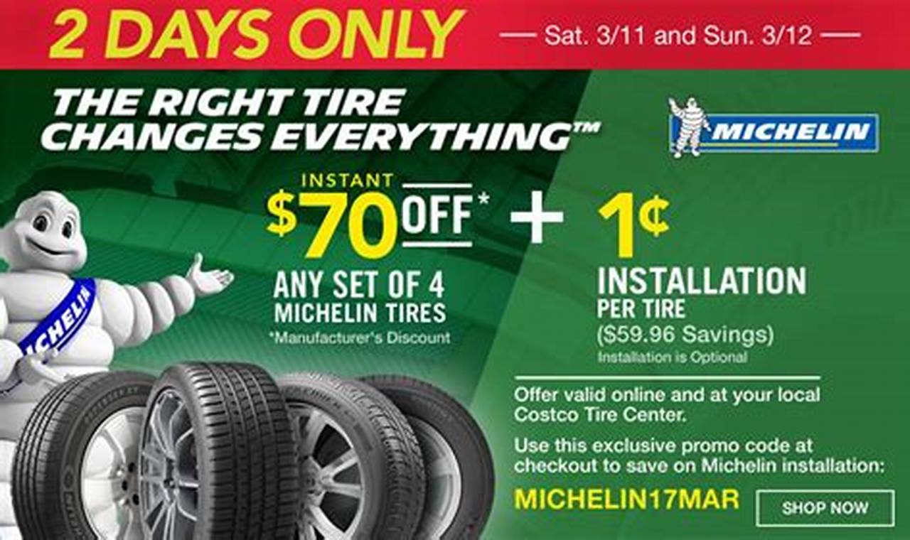 Costco Tire Coupons 2024