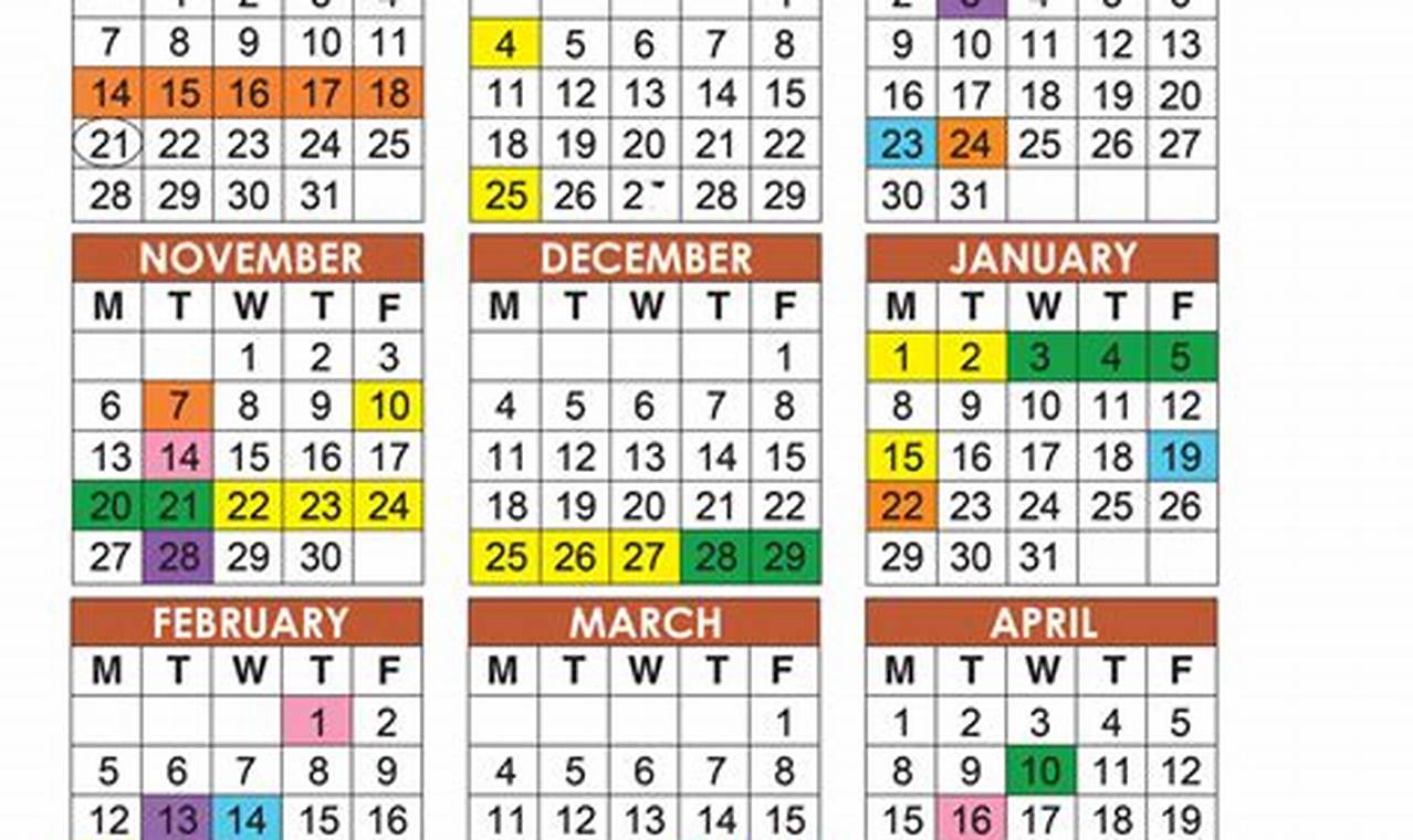 County Calendar 2024