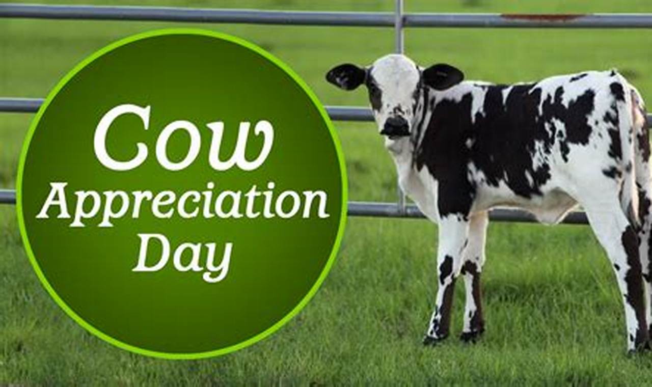Cow Appreciation Day 2024