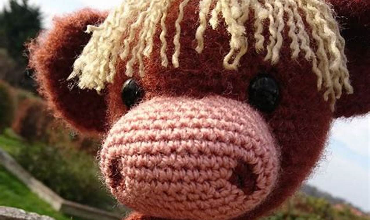 Cow Knitting Pattern to Cuddle With