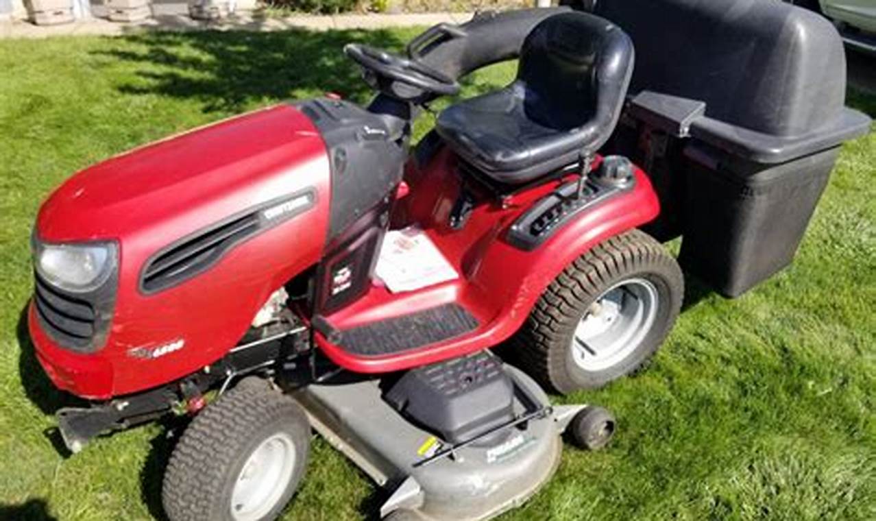 Unlock the Secrets of Lawn Care: Discover the Craftsman Riding Mower Bagger Revolution