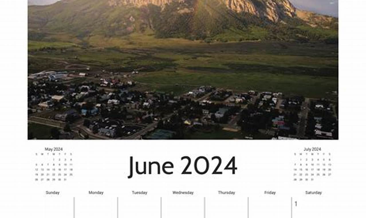 Crested Butte Events Calendar 2024 Dates
