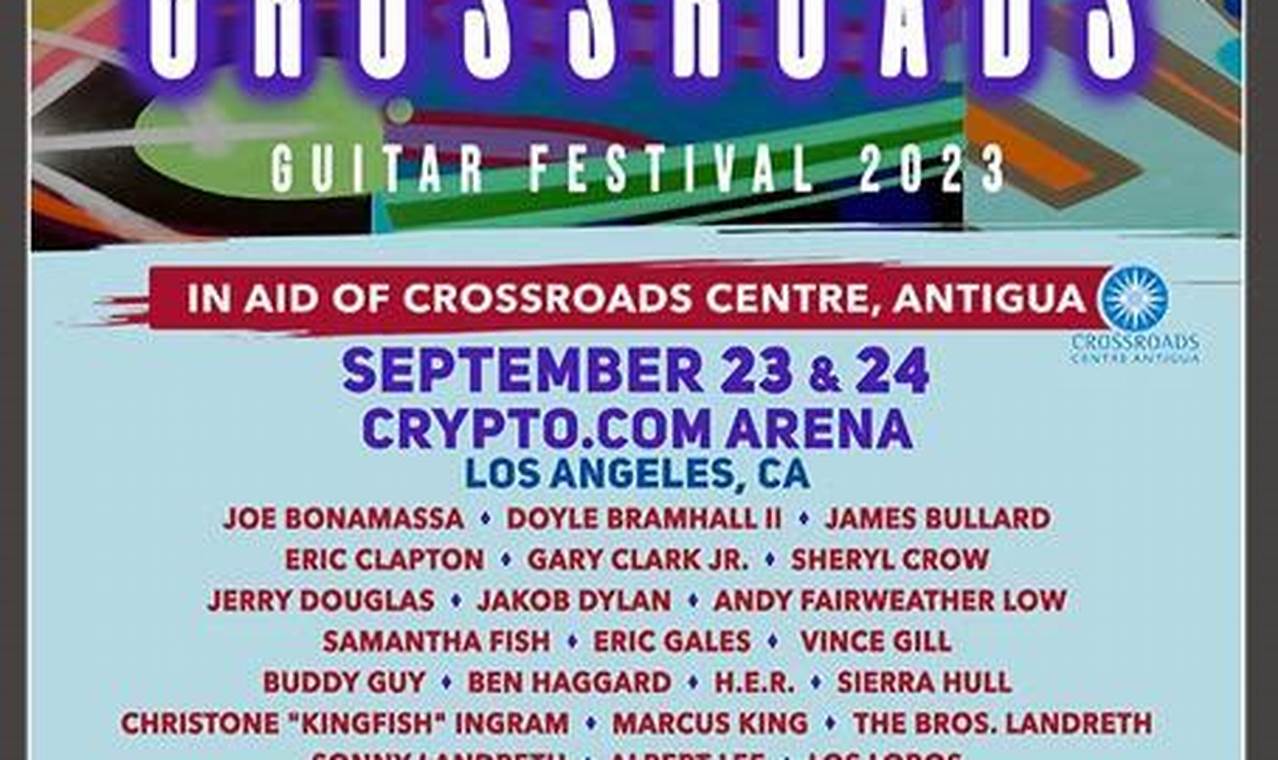 Crossroads Guitar Festival 2024 Location Today