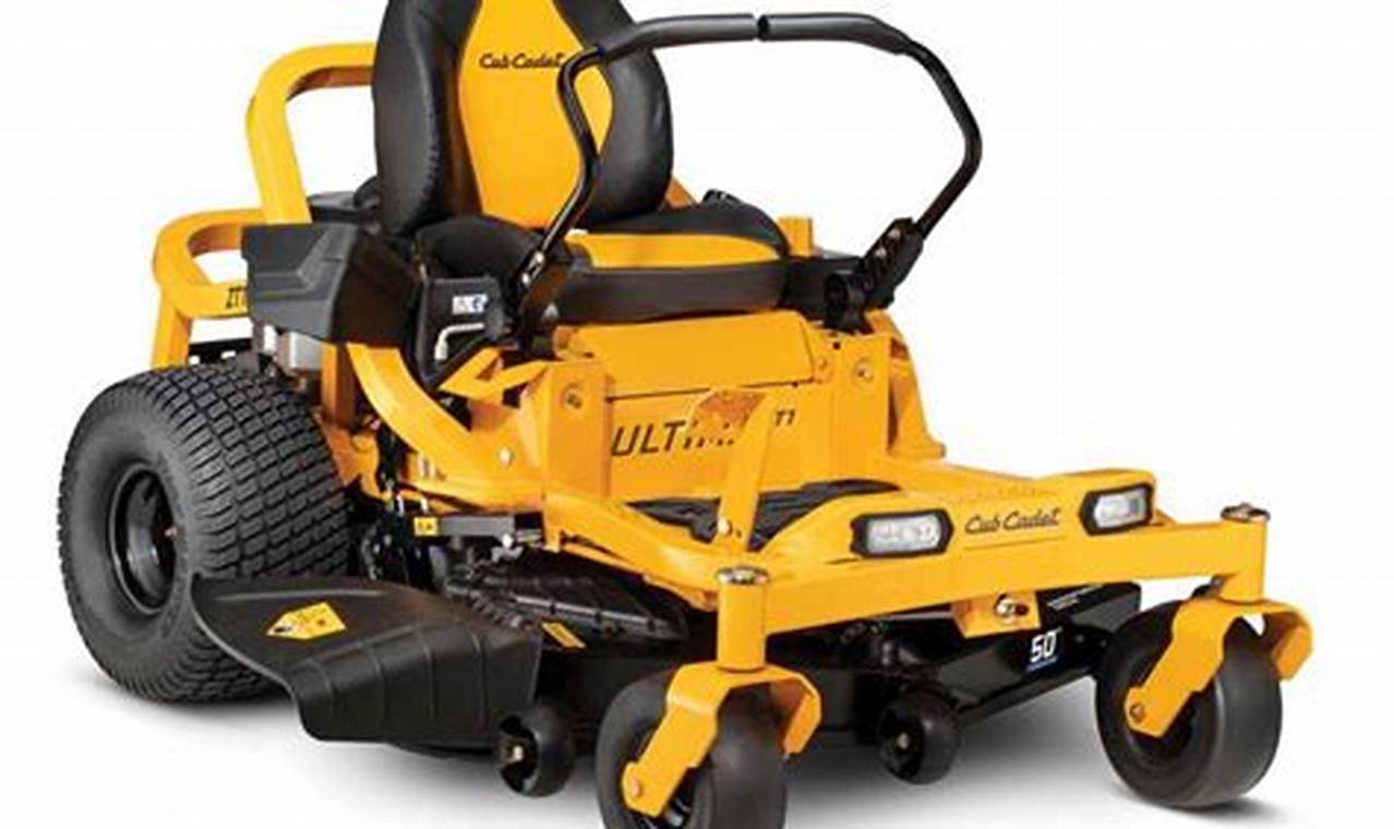 Discover the Ultimate Mowing Revelation: Unlocking the Secrets of the Cub Cadet Ultima ZT1 50