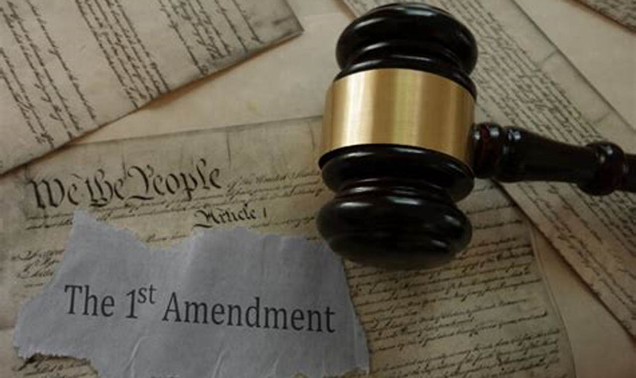 Current Court Cases Relating To The First Amendment 2024